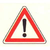 Warning sign